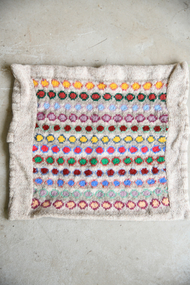Shetland Wool Fair Isle Cushion Cover