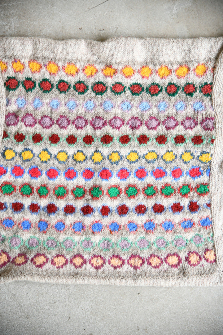 Shetland Wool Fair Isle Cushion Cover