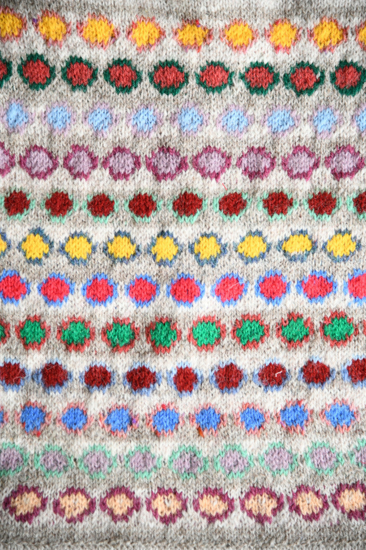 Shetland Wool Fair Isle Cushion Cover