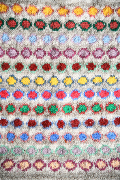 Shetland Wool Fair Isle Cushion Cover
