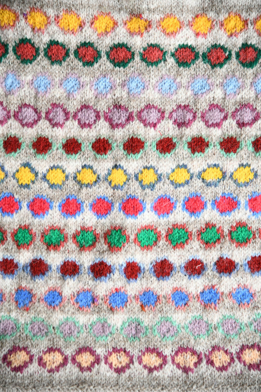 Shetland Wool Fair Isle Cushion Cover