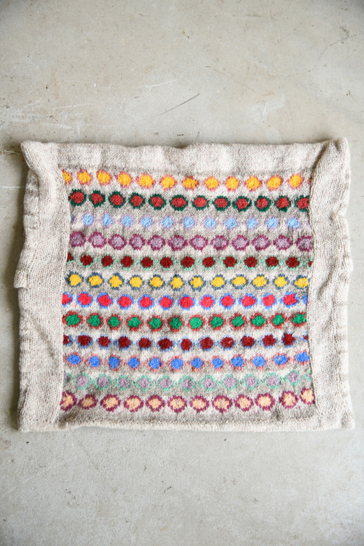 Shetland Wool Fair Isle Cushion Cover