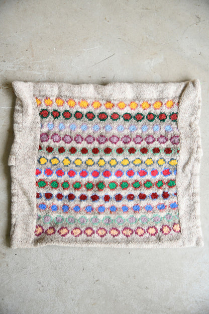 Shetland Wool Fair Isle Cushion Cover