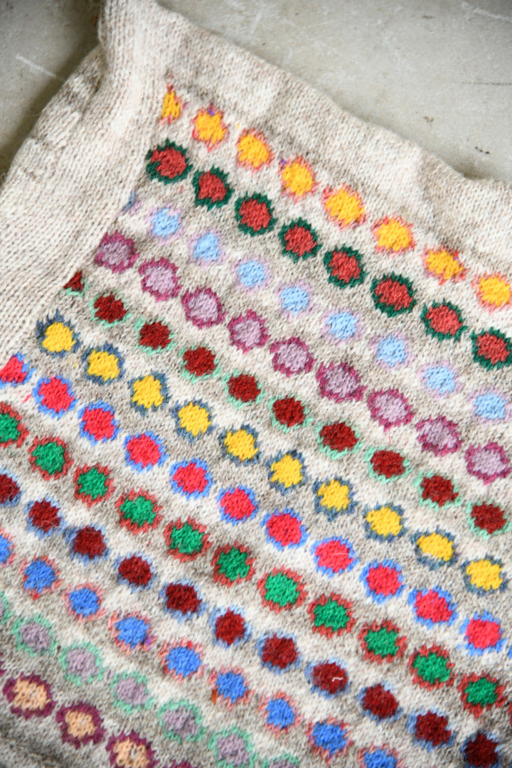Shetland Wool Fair Isle Cushion Cover