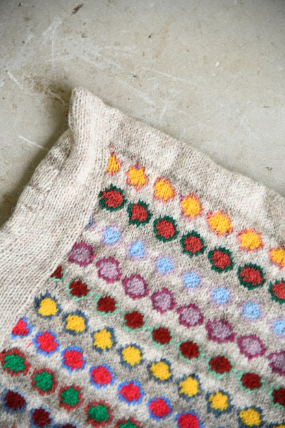 Shetland Wool Fair Isle Cushion Cover