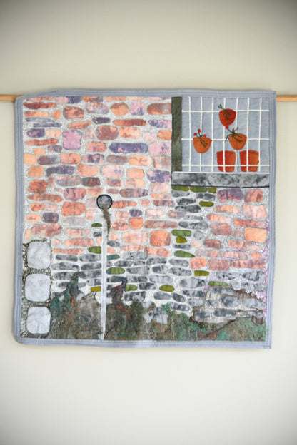 Contemporary Textile Art Quilt ? Lemon Quay Window