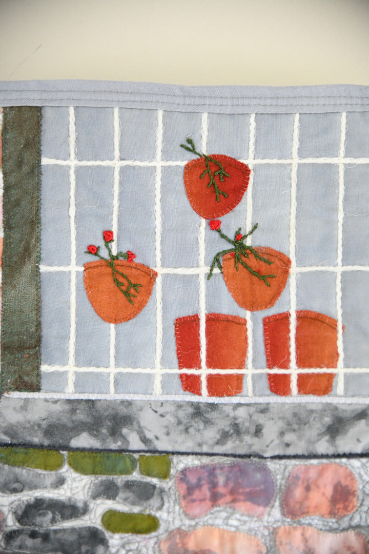 Contemporary Textile Art Quilt ? Lemon Quay Window