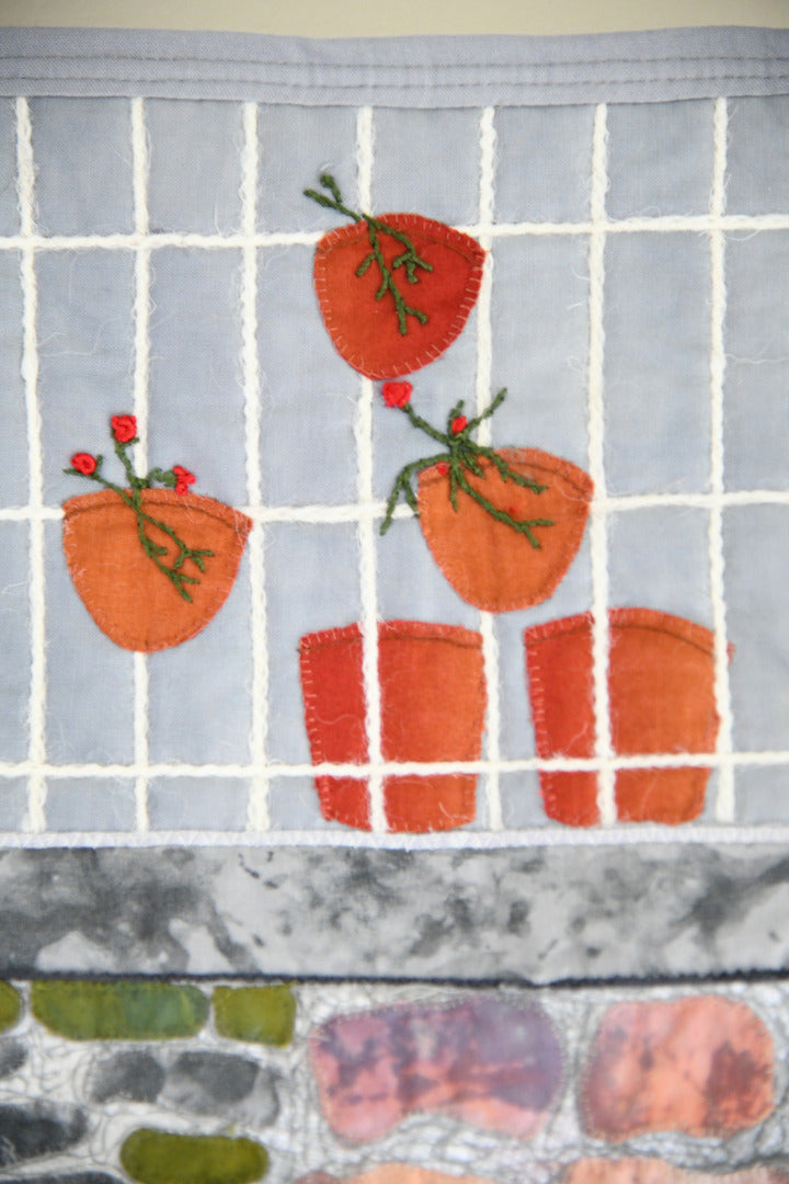 Contemporary Textile Art Quilt ? Lemon Quay Window