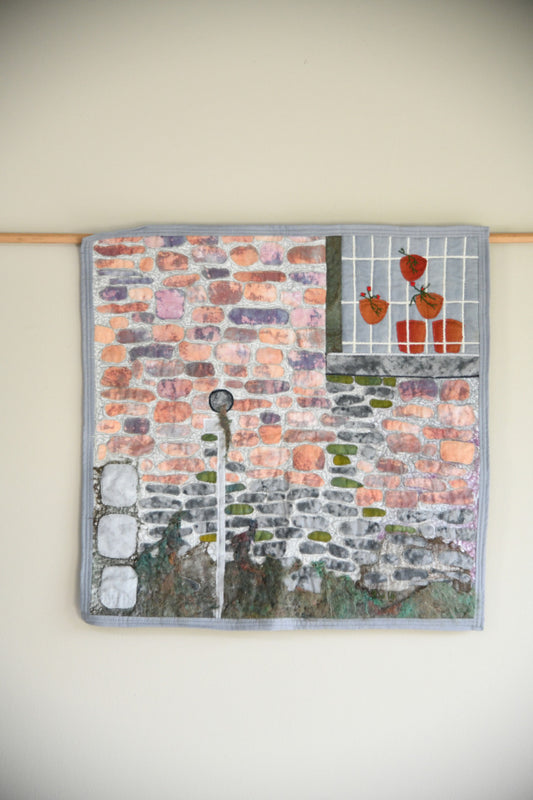 Contemporary Textile Art Quilt ? Lemon Quay Window
