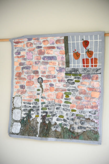 Contemporary Textile Art Quilt ? Lemon Quay Window