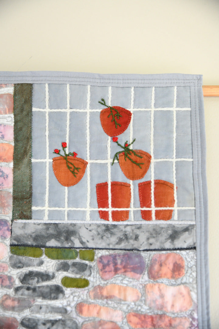 Contemporary Textile Art Quilt ? Lemon Quay Window