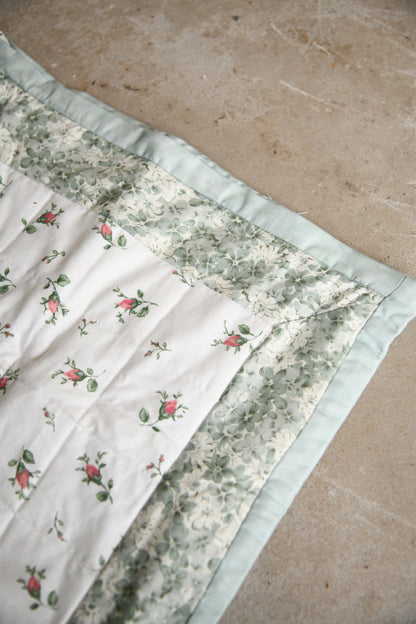 Vintage Floral Patchwork Cushion Cover