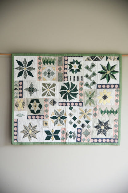 Handmade Sampler Patchwork Quilt