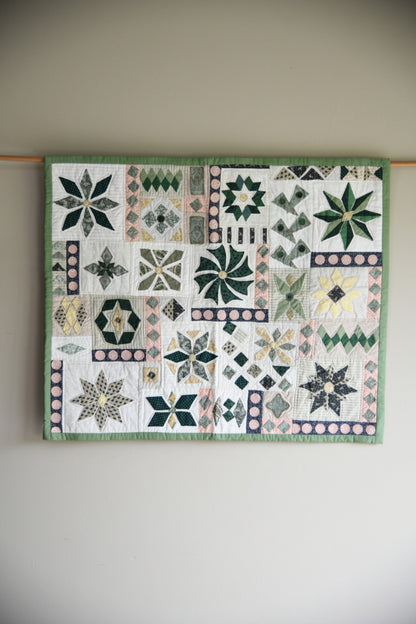 Handmade Sampler Patchwork Quilt