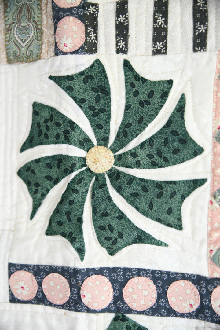 Handmade Sampler Patchwork Quilt