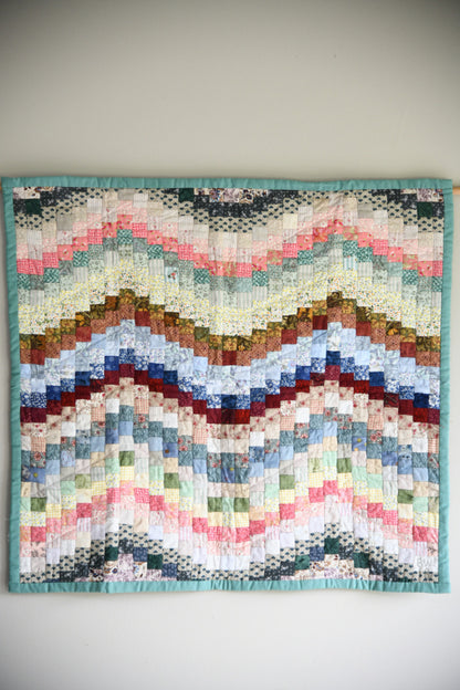 Hand Made Patchwork Quilt / Wall Hanging