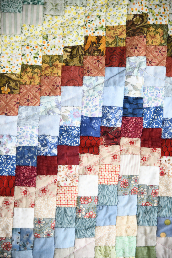 Hand Made Patchwork Quilt / Wall Hanging