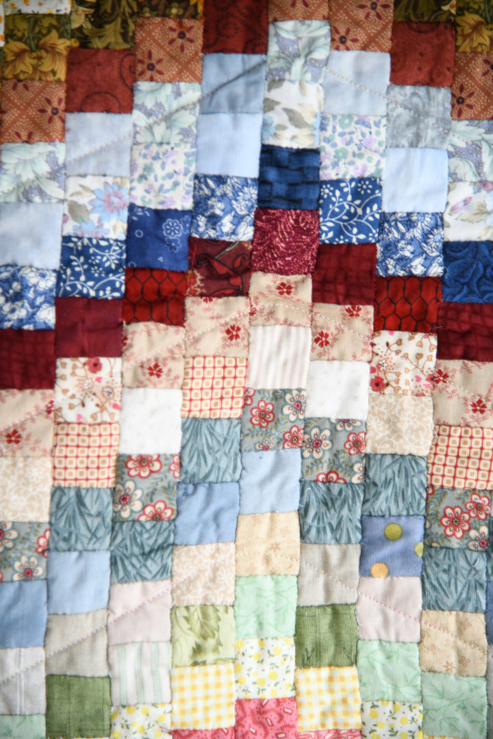 Hand Made Patchwork Quilt / Wall Hanging