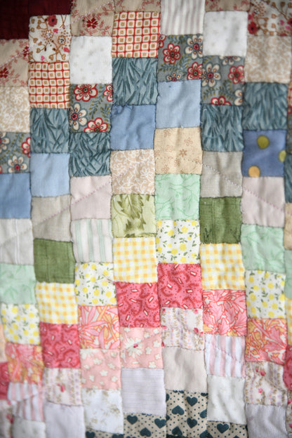 Hand Made Patchwork Quilt / Wall Hanging