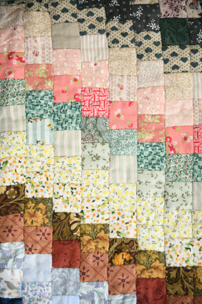 Hand Made Patchwork Quilt / Wall Hanging