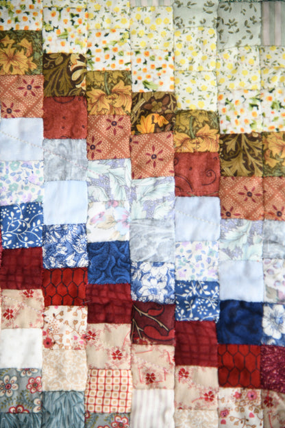 Hand Made Patchwork Quilt / Wall Hanging