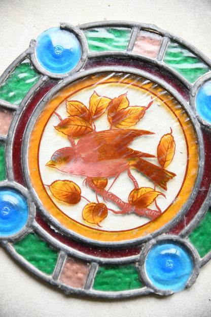 Victorian Stained Glass Roundel