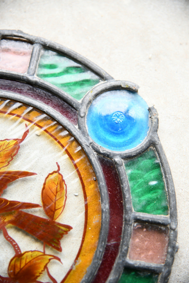 Victorian Stained Glass Roundel