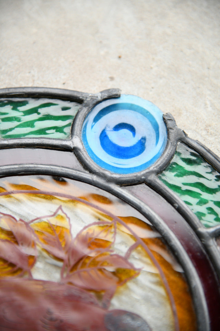 Victorian Stained Glass Roundel