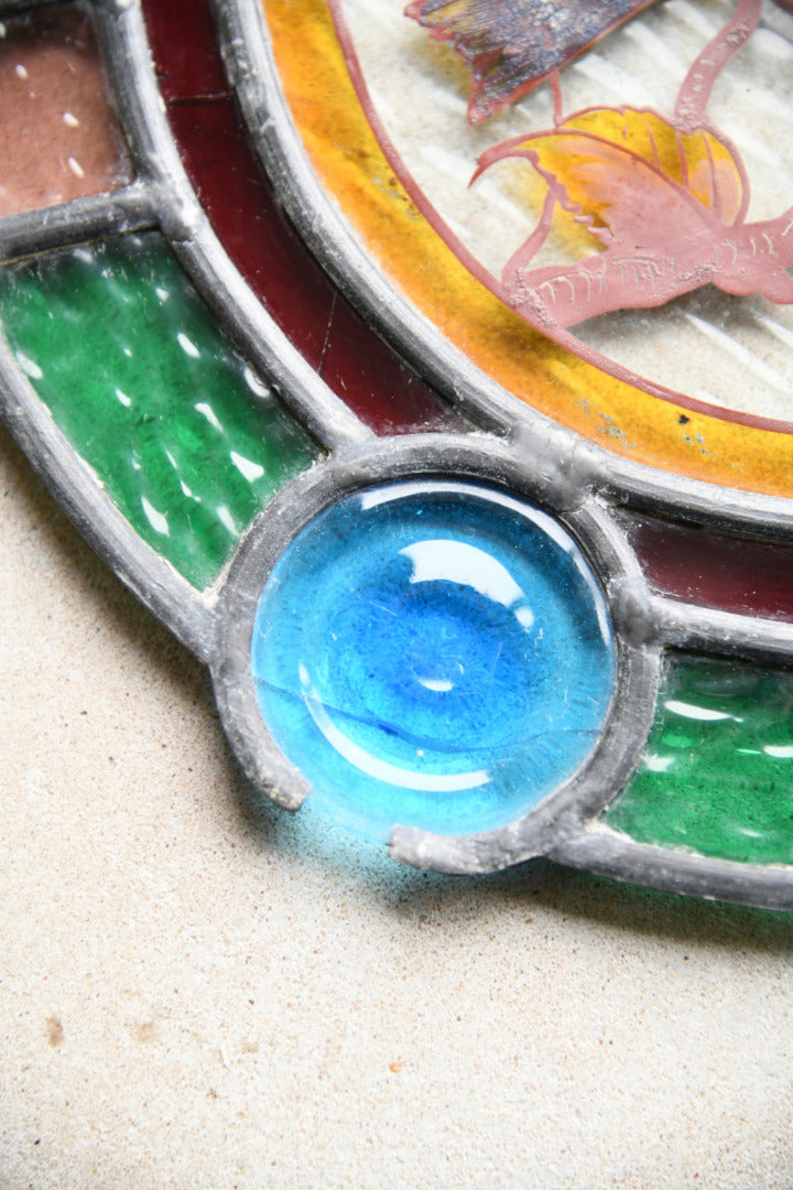 Victorian Stained Glass Roundel