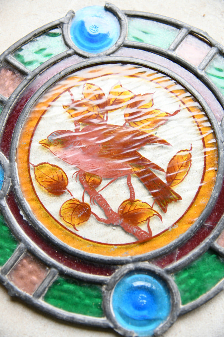 Victorian Stained Glass Roundel