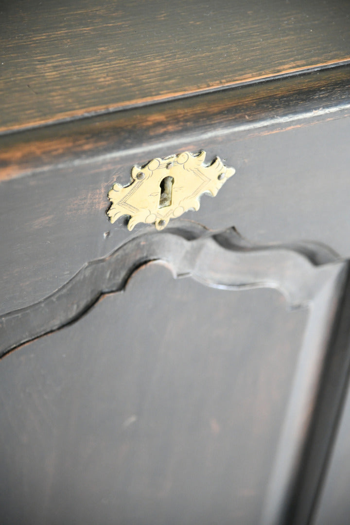 Antique Georgian Oak Mule Chest
