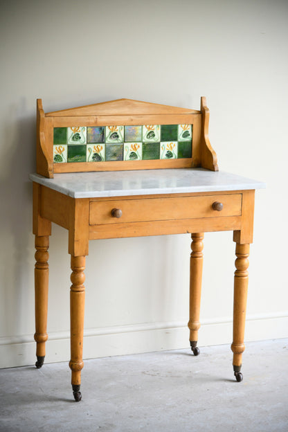 Antique Pine Washstand