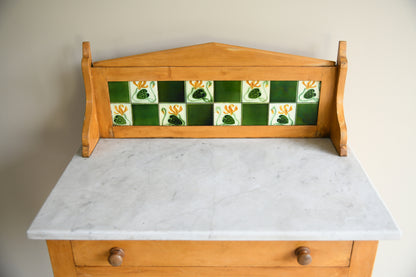 Antique Pine Washstand