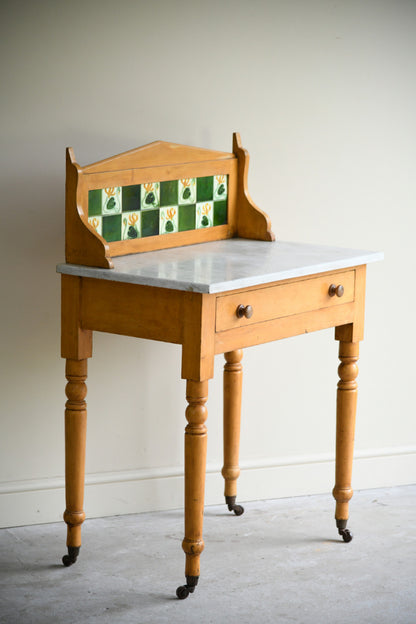 Antique Pine Washstand