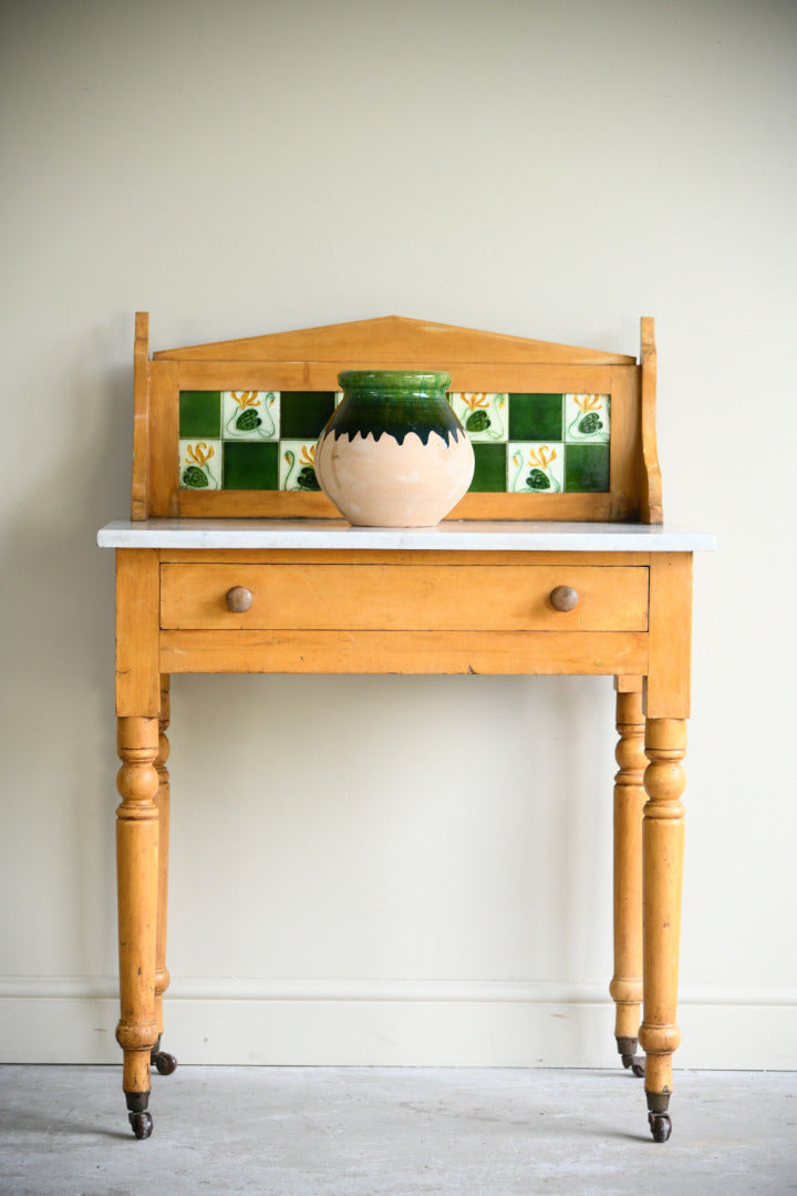Antique Pine Washstand