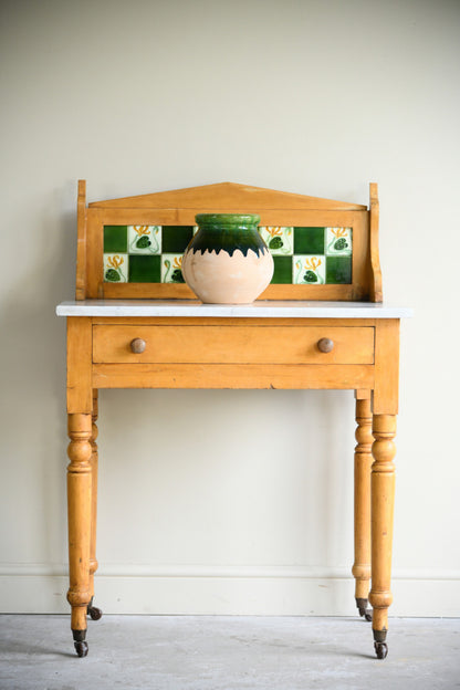 Antique Pine Washstand