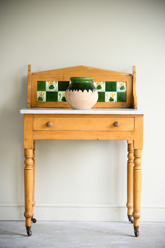Antique Pine Washstand