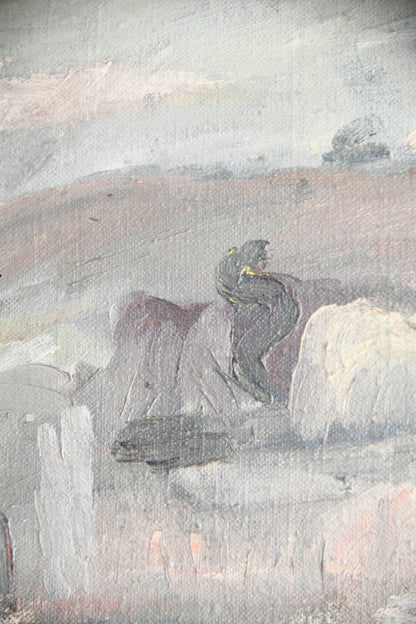 20th Century Landscape Oil Painting