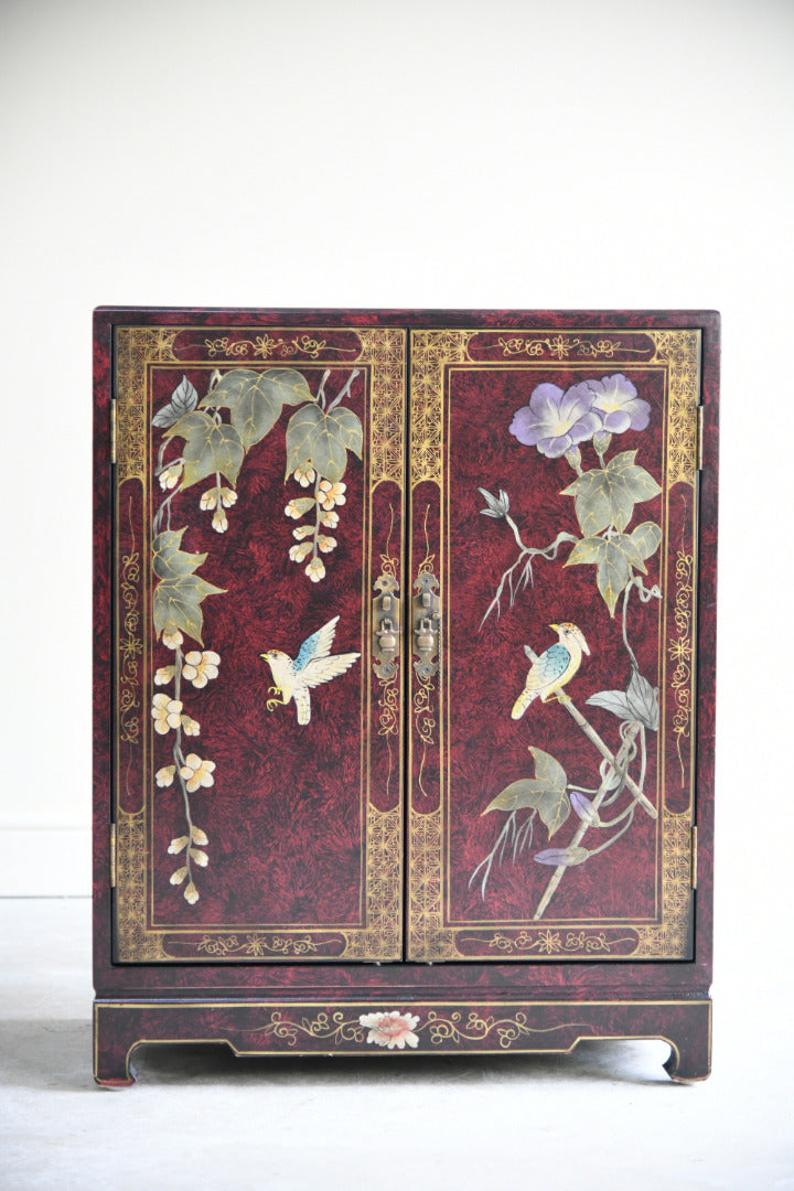 Late 20th Century Oriental Lacquered Cabinet