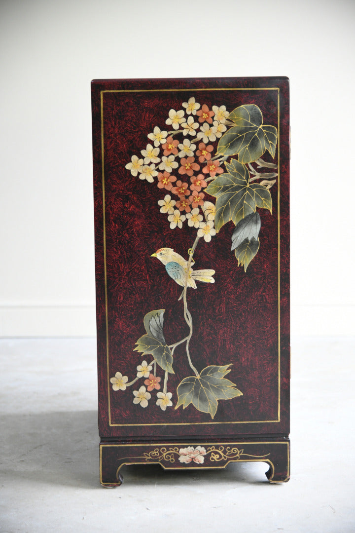 Late 20th Century Oriental Lacquered Cabinet