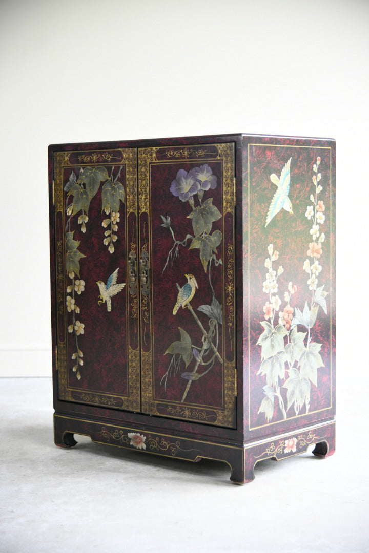 Late 20th Century Oriental Lacquered Cabinet