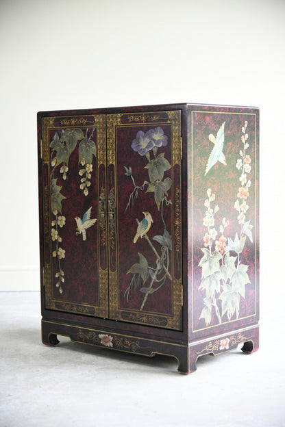 Late 20th Century Oriental Lacquered Cabinet