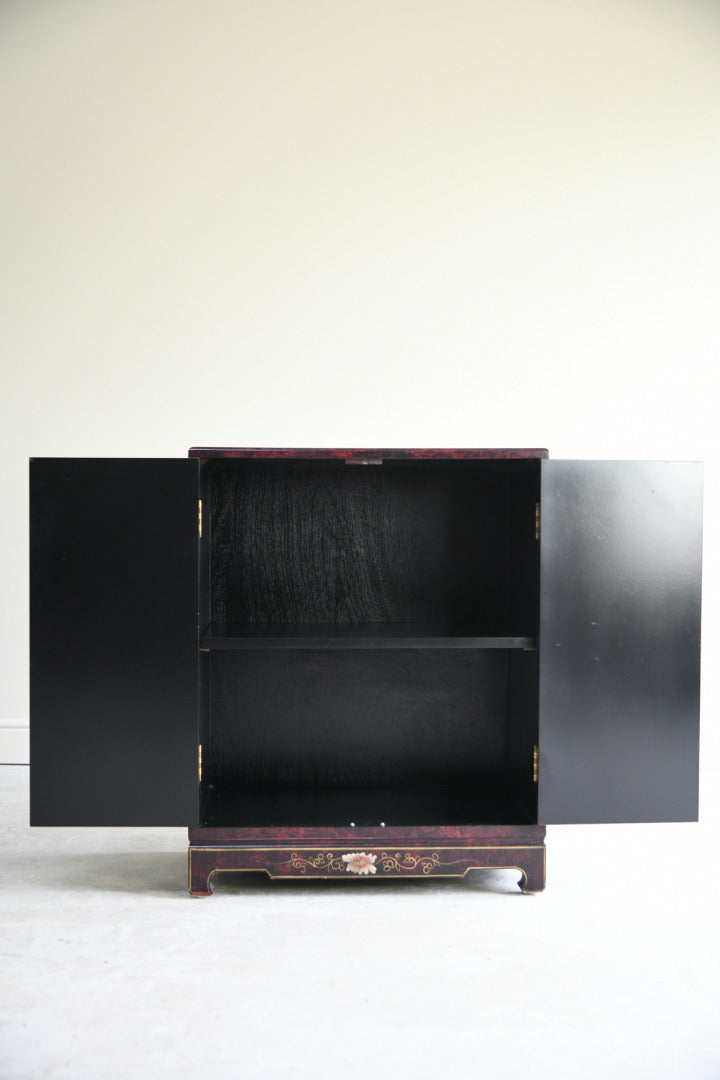 Late 20th Century Oriental Lacquered Cabinet