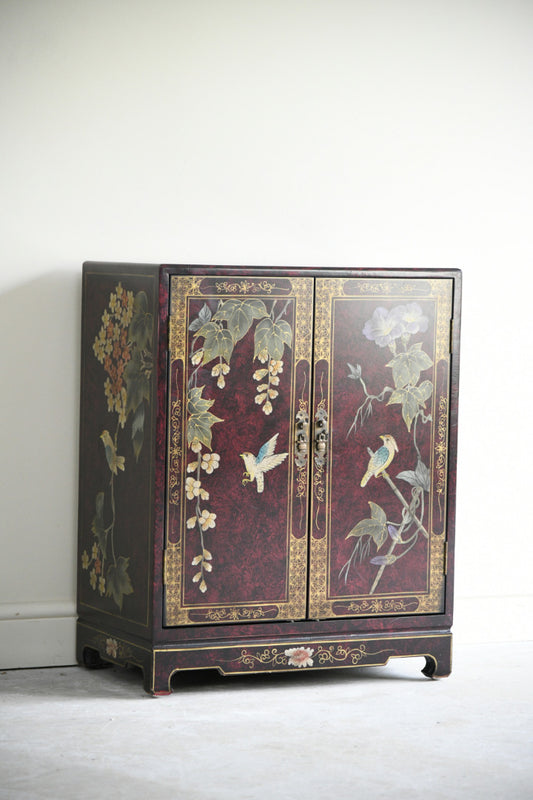 Late 20th Century Oriental Lacquered Cabinet