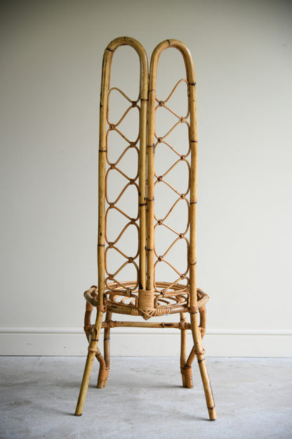 Single Vintage Cane Bedroom Chair