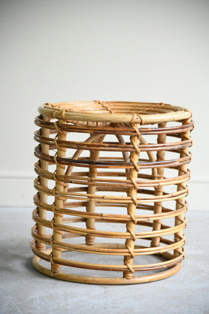 Vintage Bamboo Stool