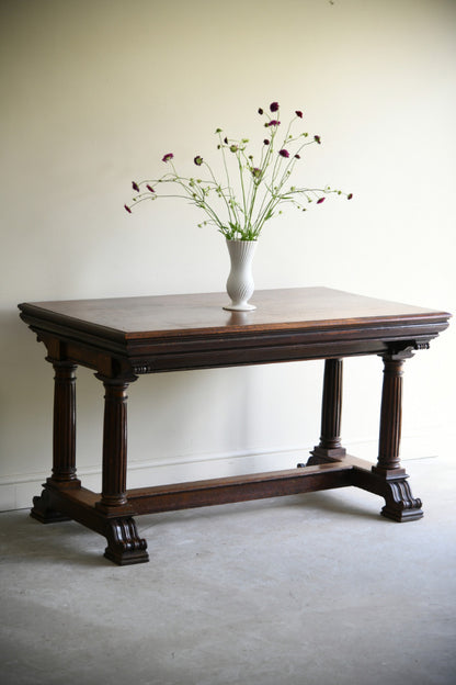 Victorian Oak Dining Table