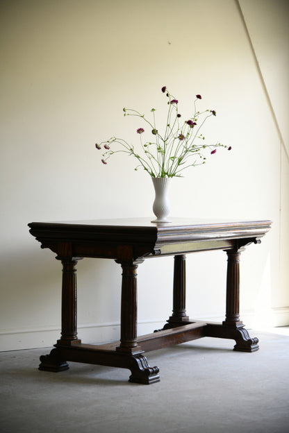 Victorian Oak Dining Table