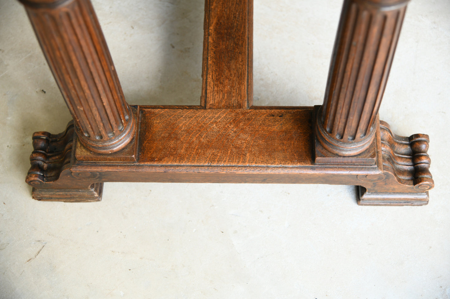 Victorian Oak Dining Table