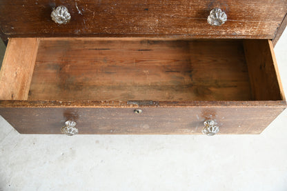 Antique Victorian Pine Chest of Drawers